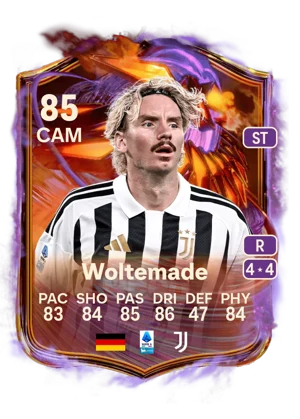 Carte en récompense : Woltemade
